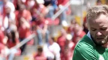 Costa Rica dijo adiós a su afición con un triunfo ante Irlanda del Norte. (Foto: EFE/Jeffrey Arguedas)