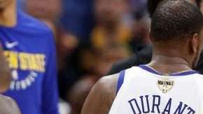 Los Warriors se llevaron la victoria en el juego 3 contra los Cavs. (Foto: EFE/DAVID MAXWELL)