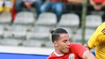 Costa Rica fue goleada este lunes por Bélgica en Bruselas (Foto: EFE/Stephanie Lecocq)