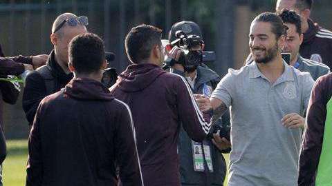 Maluma convivió con los jugadores de la selección mexicana en Rusia