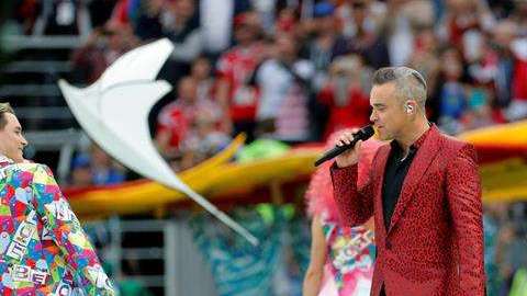 Rusia ofrece una colorida inauguración del Mundial 2018