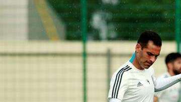 Rafa Márquez las prácticas. EFE