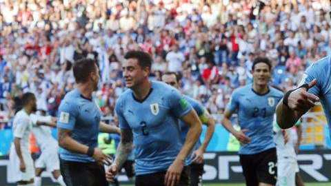Luis Suárez hizo el gol del triunfo sobre Arabia Saudita