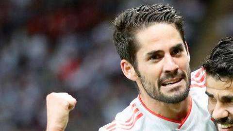 Diego Costa hizo el único gol con el que España derrotó a Irán