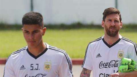 Leo Messi y Argentina tienen una cita histórica. EFE