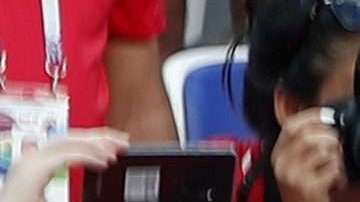 Felipe Baloy en la celebración con su gente. EFE/EPA/FRANCK ROBICHON