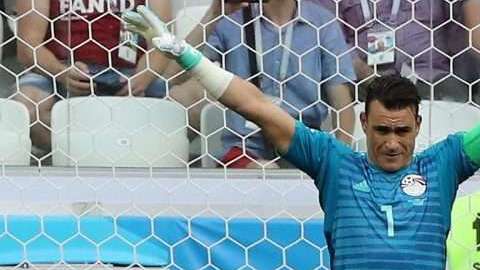 El portero egipcio Essam El-Hadary ya tiene el record del más longevo en un mundial. (Foto: EFE/EPA/ZURAB KURTSIKIDZE)