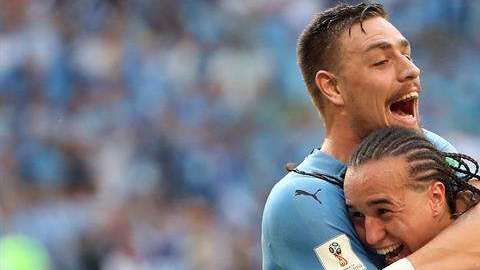 Uruguay pasa invicto como primero de su grupo en Rusia 2018.