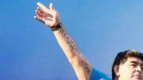 Maradona fue blanco de la polémica por su comportamiento en el triunfo de Argentina sobre Nigeria