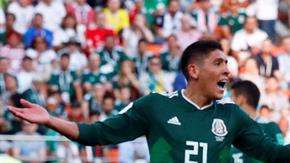 Ludwig Augustinsson anota el primer gol de Suecia. EFE