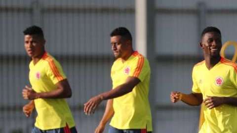 La selección de Colombia enfrenta en Samara a su similar de Senegal. (Foto: EFE/EPA/TATYANA ZENKOVICH)