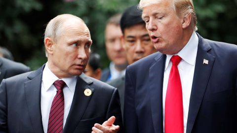 Putin y Trump en el Foro de Cooperación Económica del Asia Pacífico.