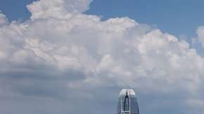 Hong Kong es famosa por sus rascacielos.