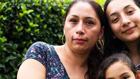 Alejandra Juárez llegó a EEUU cuando era una adolescente.