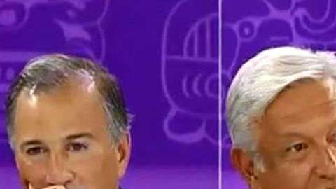 Los tres principales candidatos presidenciales.