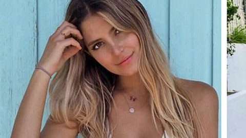 Bikinis de "Ocean to Ocean". En el centro, Sian y Sarah, creadoras de la línea.