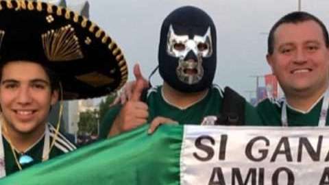 El hijo del expresidente mexicano se encuentra en Rusia.