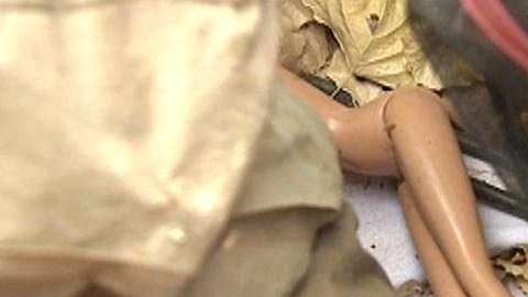 En el espacio se encontraron juguetes.