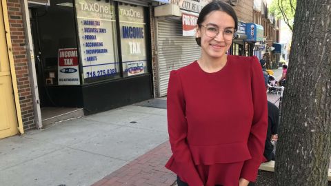 Alexandria Ocasio-Cortéz.