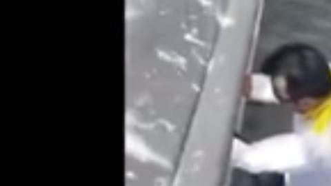 Los colombianos rescataron a un ruso.