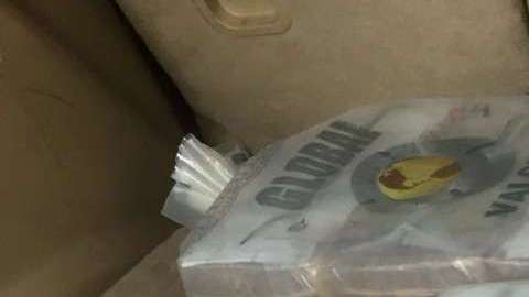 Dinero decomisado en la Ciudad de México.