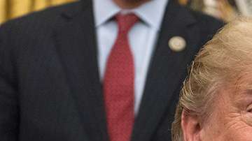 El presidente Trump se mostró sorprendido y agradecido por el gesto.