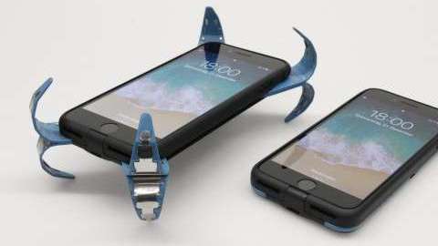 Funda para móvil con AirBag diseñada por un alemán