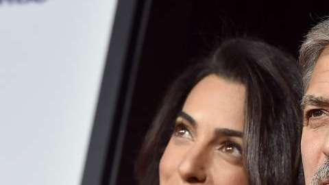 George y Amal Clooney.