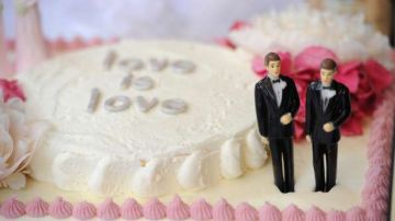 Pastel para boda gay. ROBYN BECK/AFP/Getty Images
