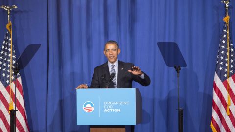 Barack Obama en un evento de la organización en 2015.