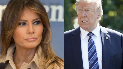 Otra evidente muestra de que la relación de Trump y Melania no pasa por un buen momento