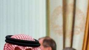 Vladimir Putin y el príncipe  Mohammed bin Salman. YURI KADOBNOV/AFP/Getty Images