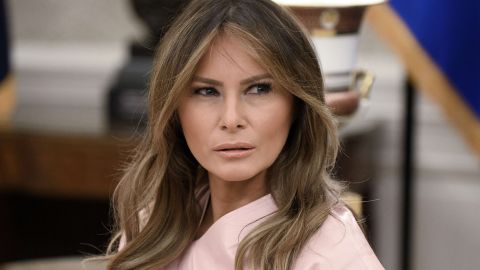 Melania ha sido criticada por su lánguida labor en la Casa Blanca