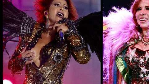 Alejandra Guzmán y Gloria Trevi.