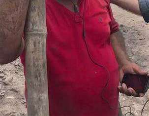 Hugo López, quien vive en El Rodeo, perdió su casa .