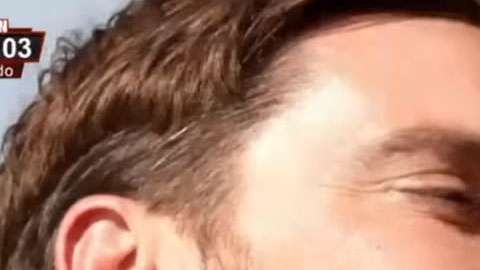 Julián Gil y Katia.