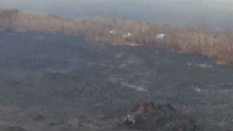 La lava que brota de la fisura 8 sigue muy activa en Hawaii.