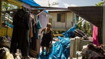 María Sánchez Sandoval, de 77 años, lo perdió todo en el huracán María.