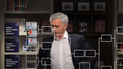 José Mourinho compartió sus pronósticos para el Mundial de Rusia 2018