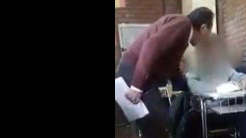 El video de los tocamientos grabadas por otro alumno se hicieran virales.