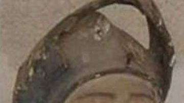 El antes y después de la escultura.