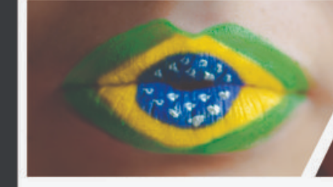 El maquillaje destacando los colores del equipo es una forma de mostrar el apoyo en el Mundial de Fútbol 2018.