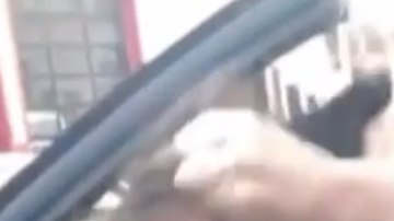 Samantha Luna fue agredida por la policía.
