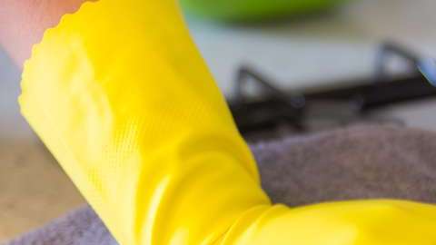 Los trapos de cocina pueden provocarte una infección estomacal.