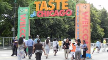 El festival culinario Taste of Chicago.