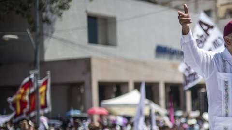 Andrés Manuel López Obrador, virtual presidente de México.