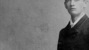 Friedrich Trump retratado en Nueva York en 1887.