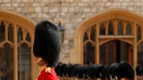 Trump y la reina de Inglaterra.