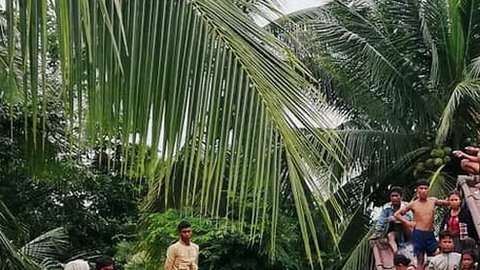 El derrumbe de una presa provoco inundaciones en varias aldeas.