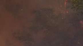 Los fuertes vientos están aconvirtiendo las llamas en "un tornado de fuego".